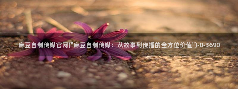 麻豆传媒官网论坛：麻豆自制传媒官网(\